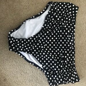 Highwaisted swim bottoms